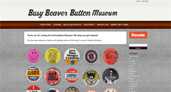 Desktop Screenshot of buttonmuseum.org